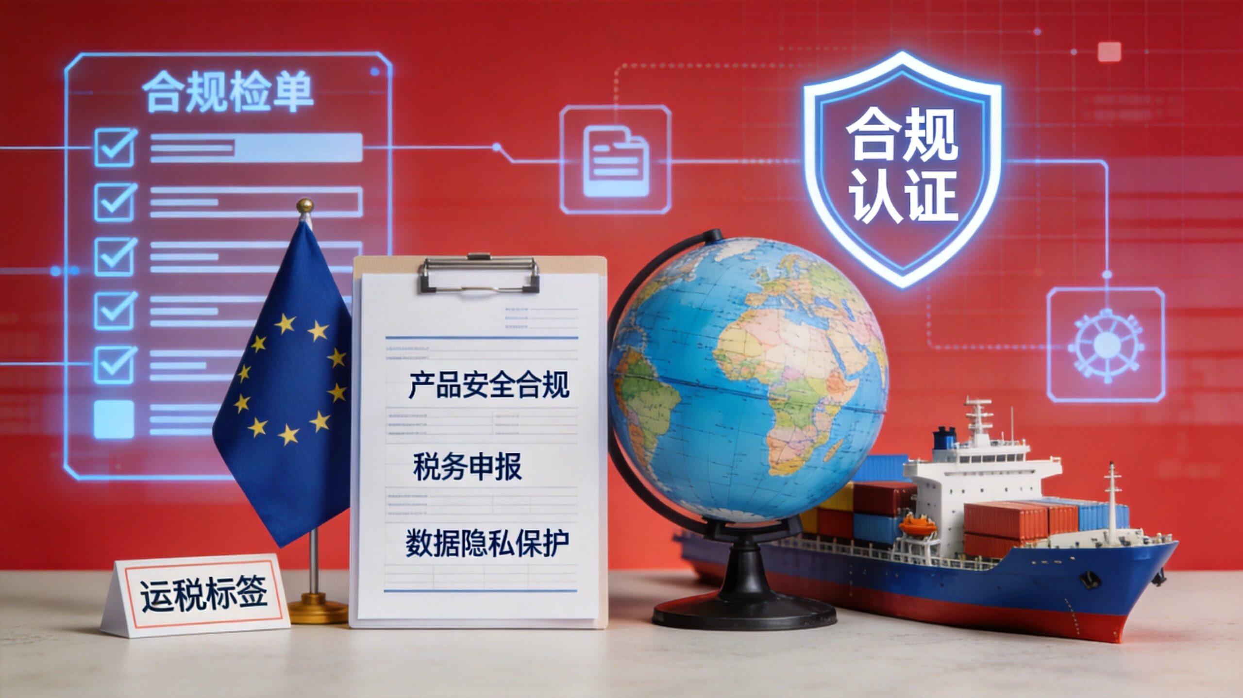 跨境电商合规与海外社媒传播