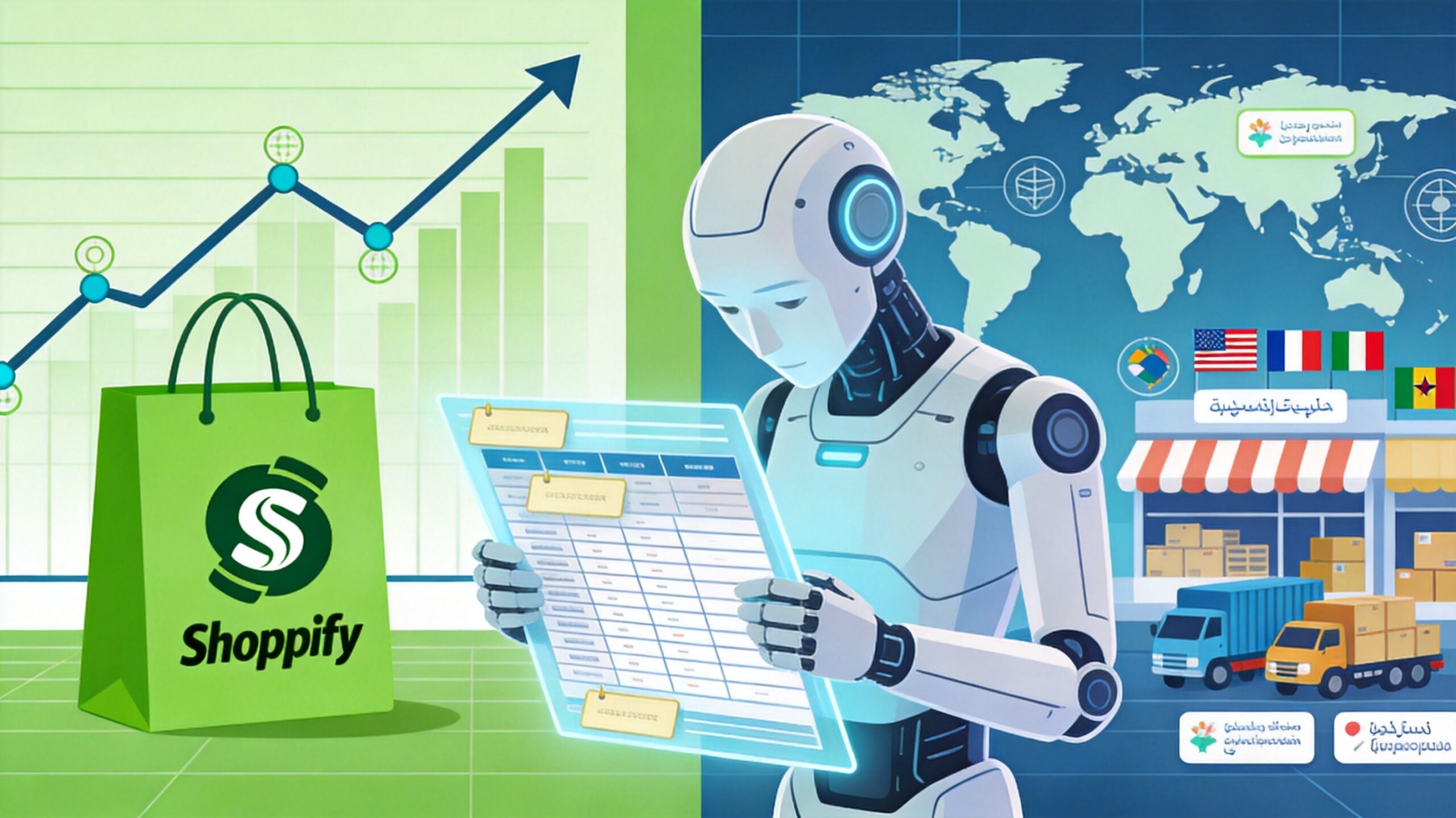 Shopify GMV增长与AI购物代理